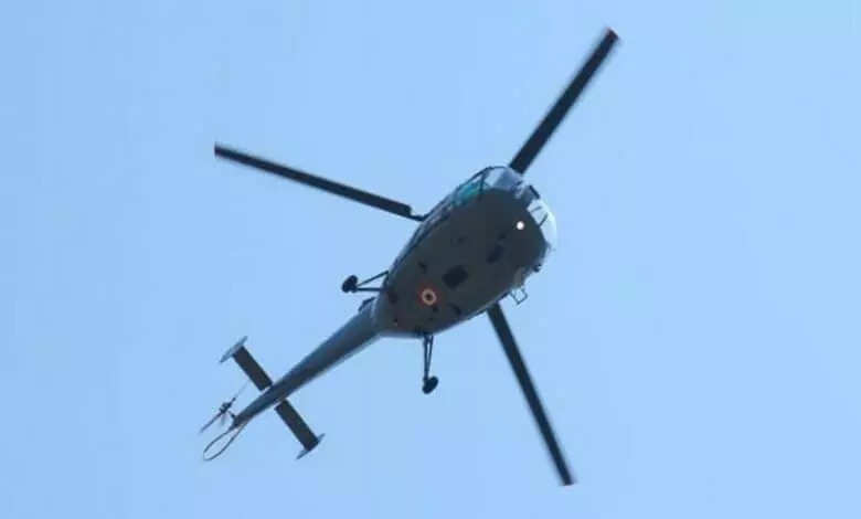 helicopter crashes down Arunachal Pradesh'