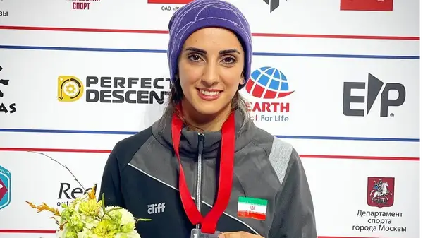 Iranian athlete, Elnaz Rekabi