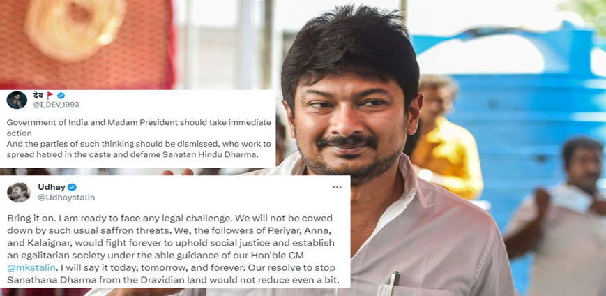 Udhayanidhi Stalin’s controversial remark on Sanatan Dharm