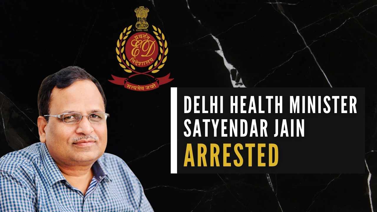 ED Arrested Delhi Health Minister In Money Laundering - Asiana Times