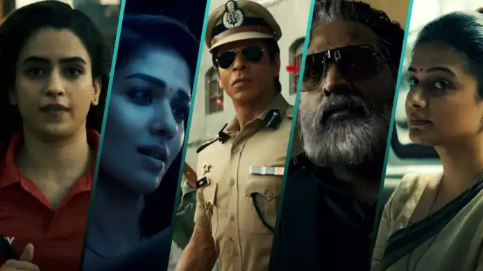 Jawan Looks of Shah Rukh Khan alongside Nayanthara, Vijay Sethupathi, Priyamani, Sanya Malhotra