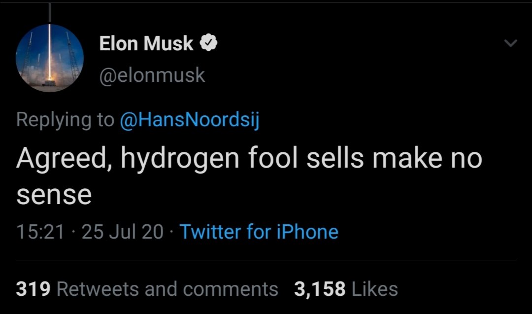 Fuel Cell India ?? on Twitter: "Dear @elonmusk, You can still envision a  true Zero-emission Mobility for the future. #Hydrogen  