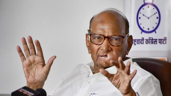 Ajit pawar uncle Sharad Pawar