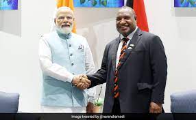 Papua New Guinea PM Pays Humble Homage to PM Modi - Asiana Times