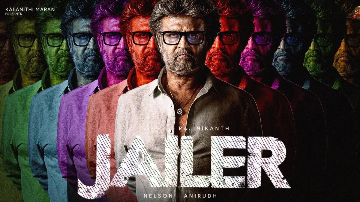 Jailer - poster -  Nelson Dilipkumar - anirudh - Rajinikanth 