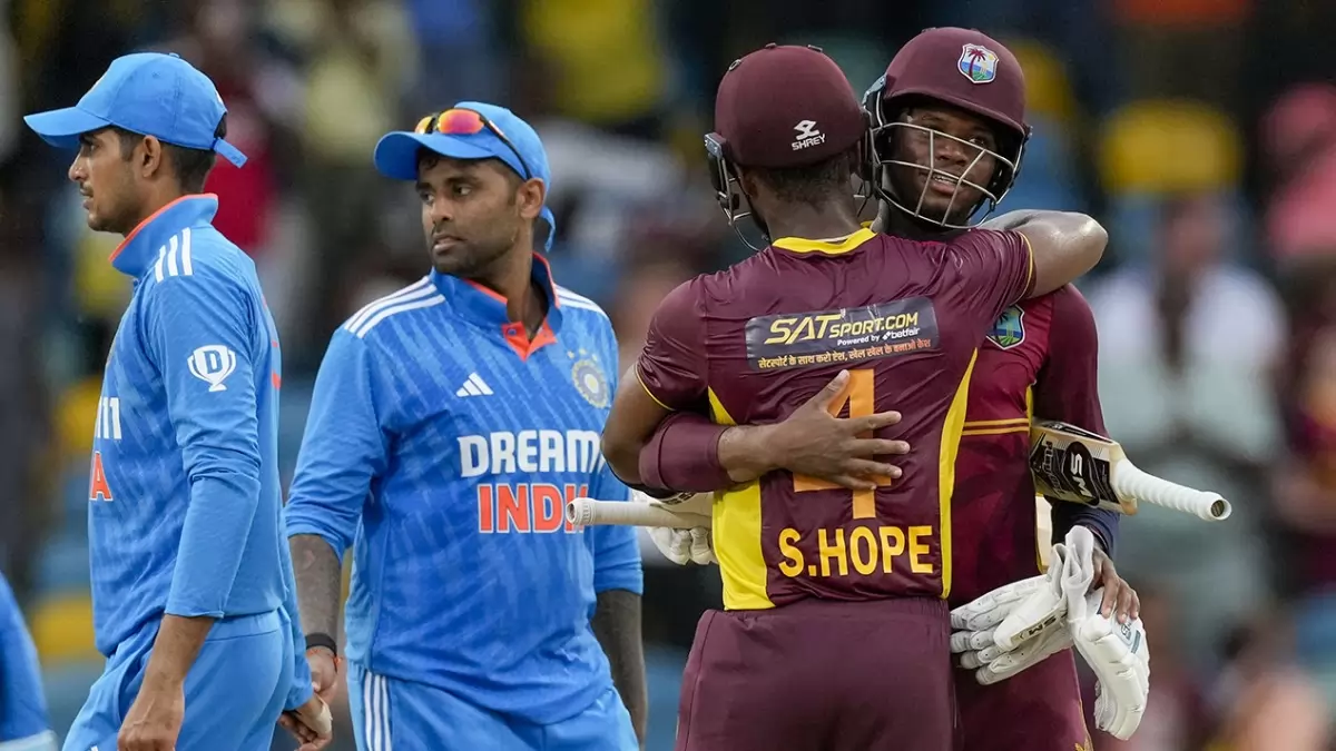 India and West Indies 