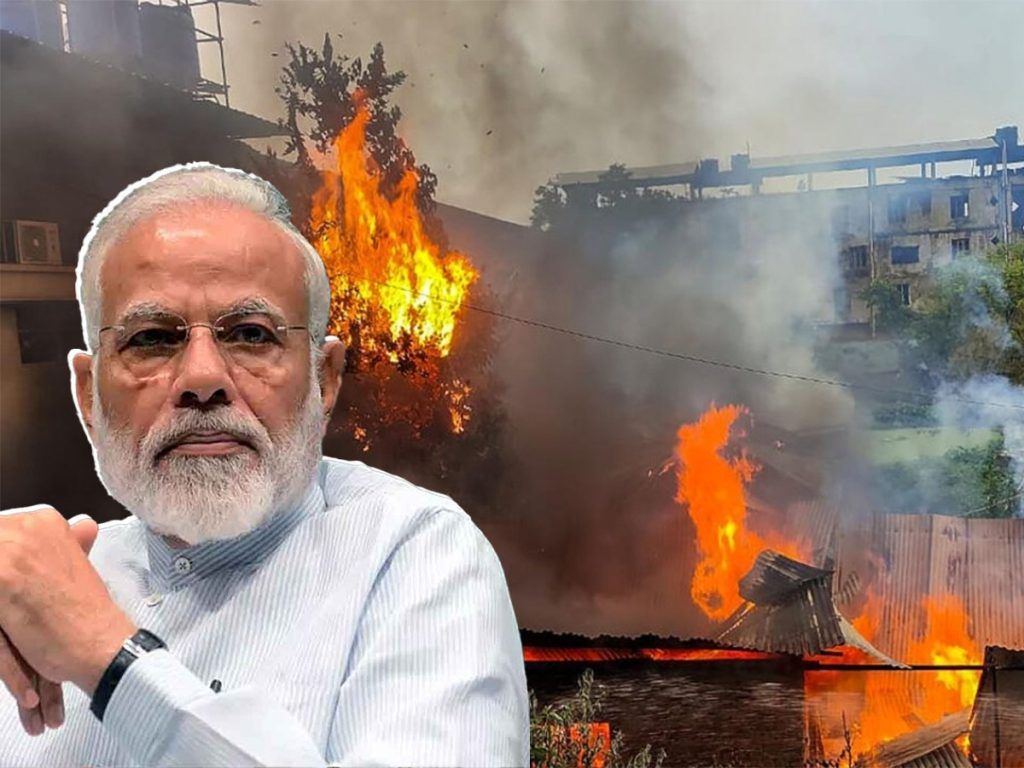 Manipur Violence: Opposition Parties questions PM Modi's Absence - Asiana Times