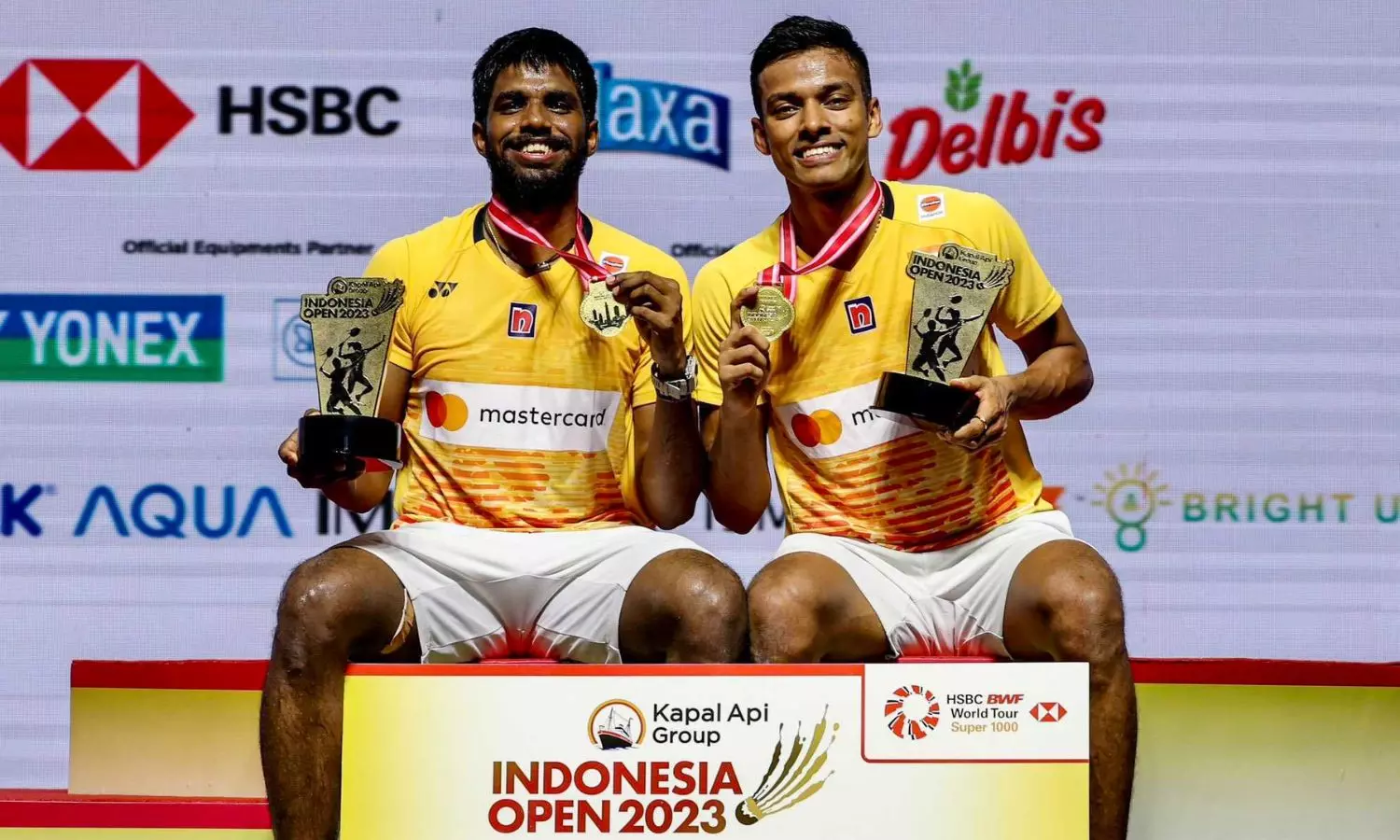 Chirag and Satwik won the Indonesia Open, making history. - Asiana Times