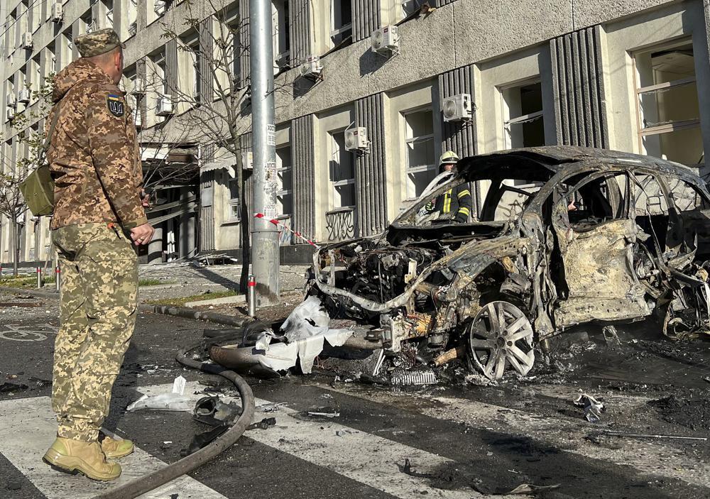 Ukraine's capital Kyiv gets hit by devastating explosions - Asiana Times