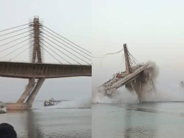 Under Construction Bridge In Bihar Collapses Second Time - Asiana Times