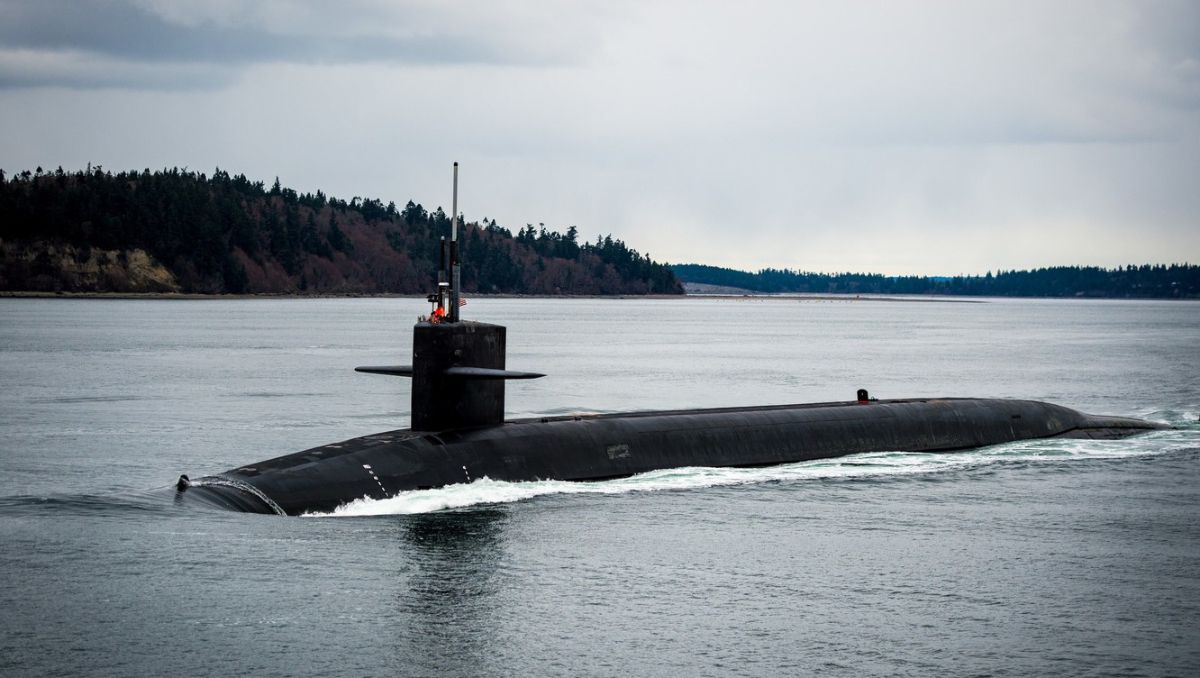 USS Kentucky, the submarine that docked in South Korea