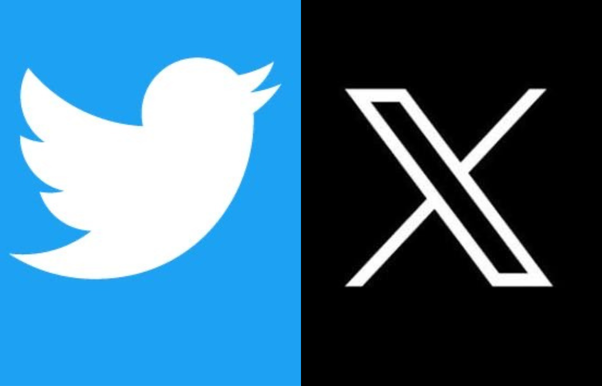 TWITTER'S OLD VS THE NEW LOGO