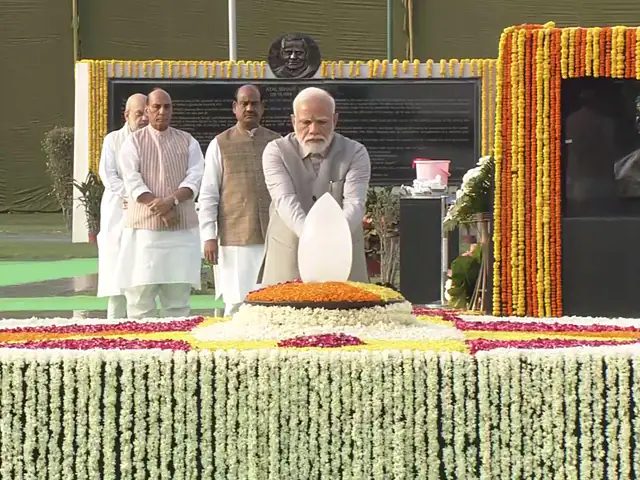 Leaders Pay Tribute to Atal Bihari Vajpayee on 5th Death Anniversary - Asiana Times