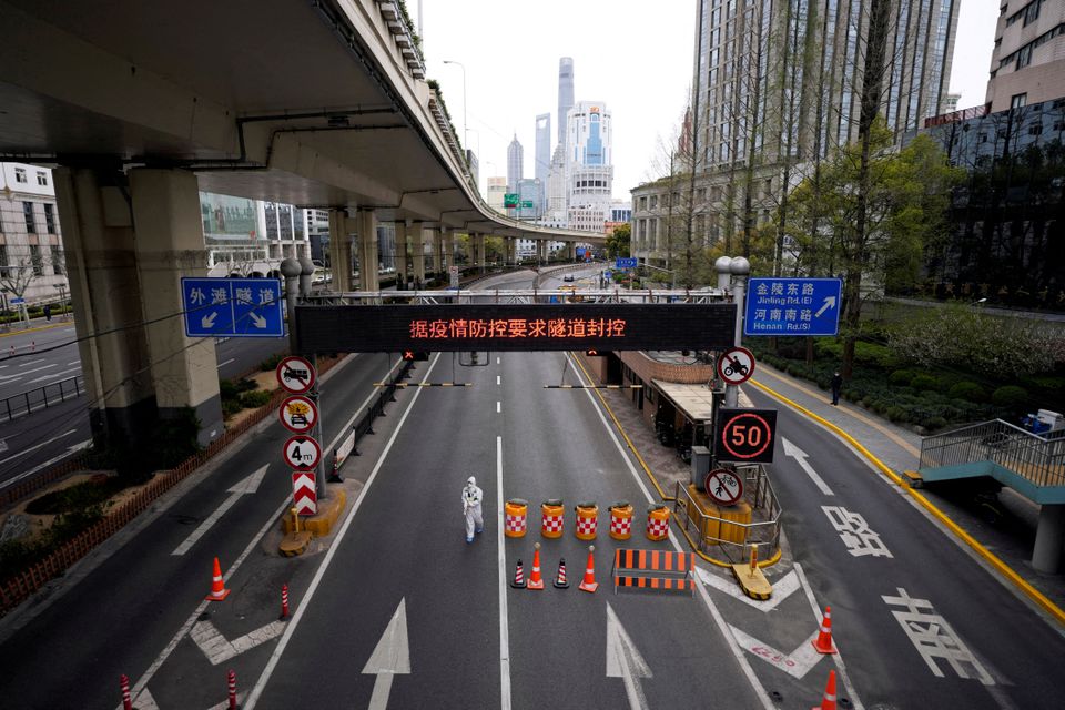 Covid-19 lockdown in Shanghai, China/ Image source: Reuters                
