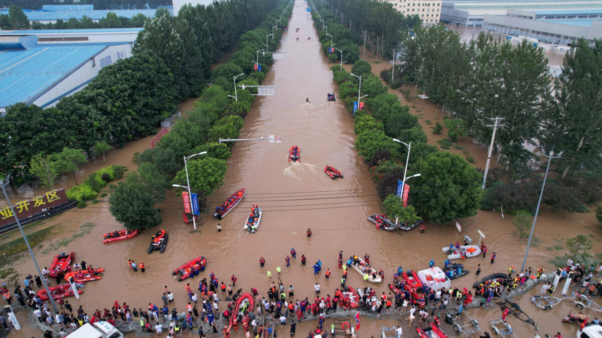 Floods in northern China resulted in 14 fatalities. - Asiana Times