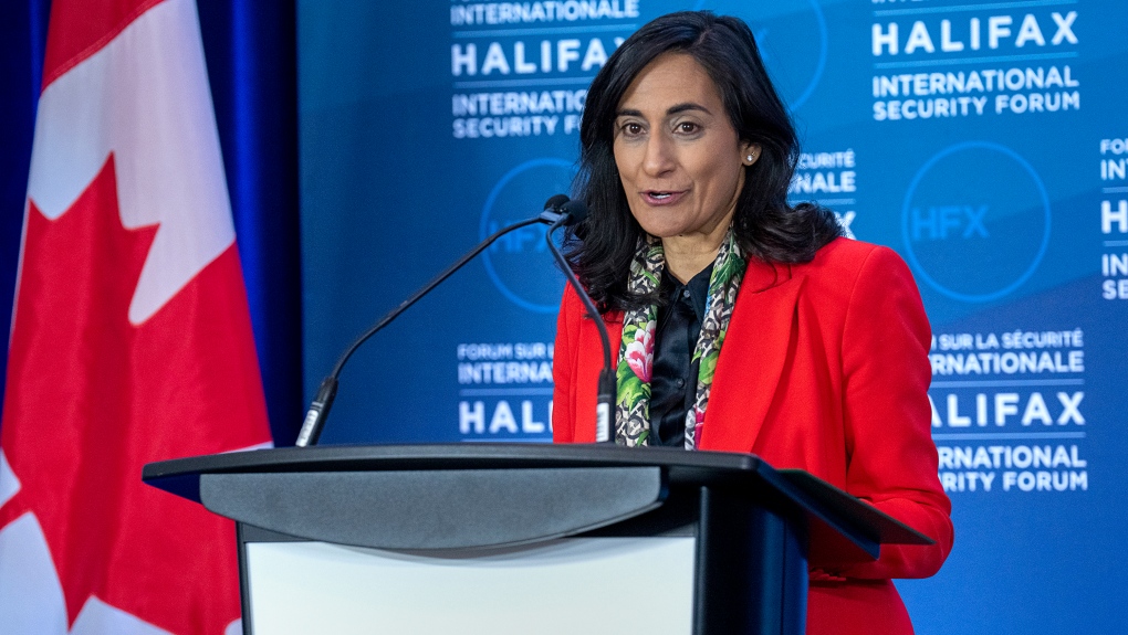 Anita Anand, Treasury Board President , Cabinet of Canada.