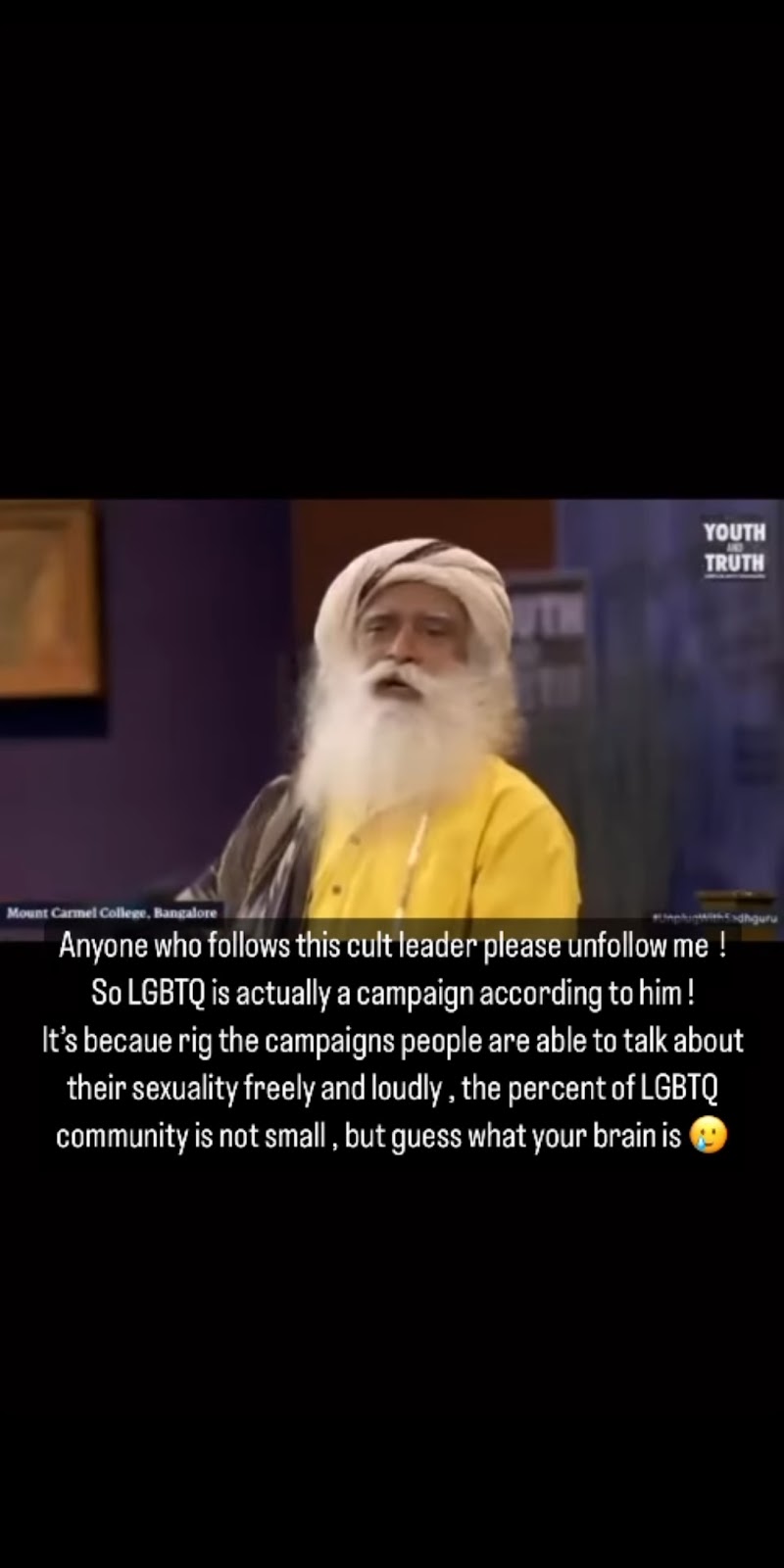 Urfi Javed passes controversial remarks over Sadhguru’s 2019 viral clip - Asiana Times