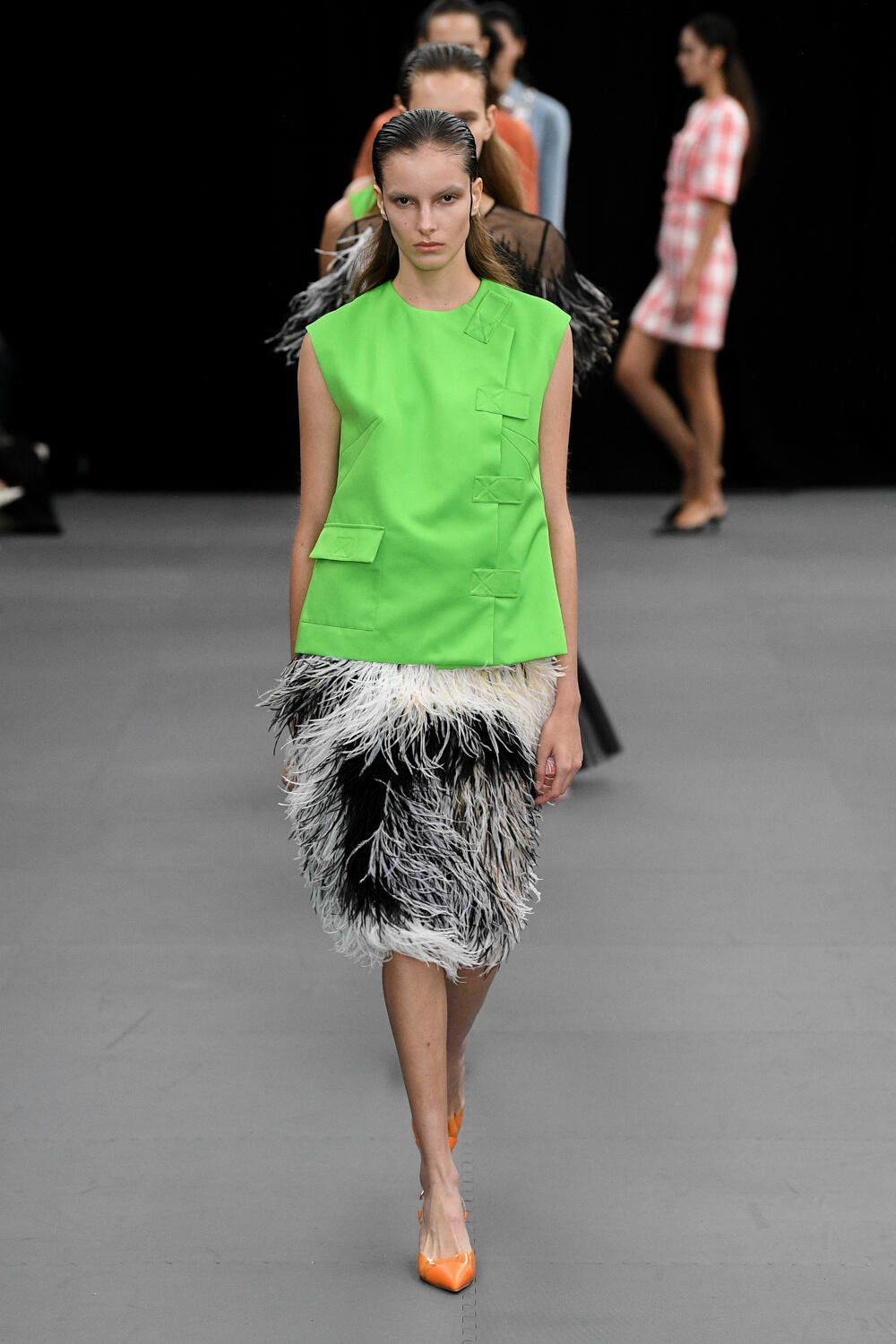 Huishan Zhang trailblazing collection at London Fashion Week 2024