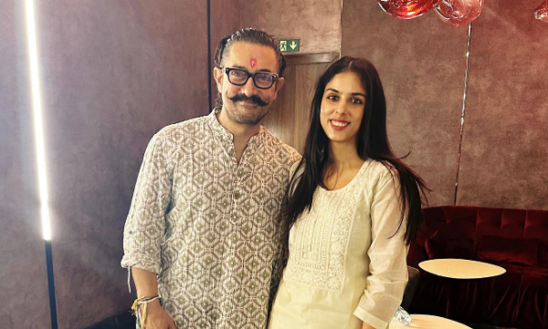 Aamir Khan with Aishwarya Kalpathi 