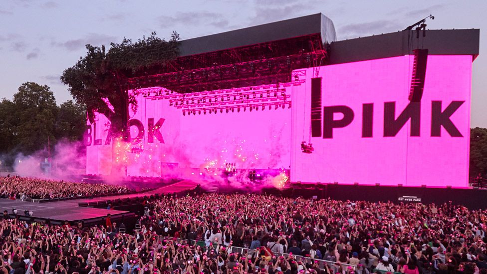 Blackpink at Hyde park