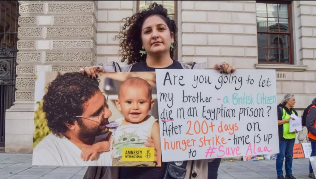 Jailed Activist Alaa Abdel Fattah starts “Water Strike”