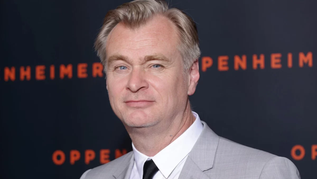 Nolan at the Oppenheimer premiere.
