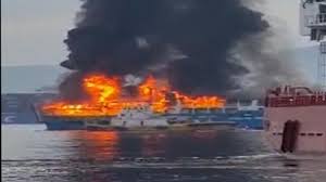 Fire engulfs Philippines ferry - Asiana Times