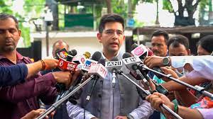 Raghav Chadha, an AAP member of parliament