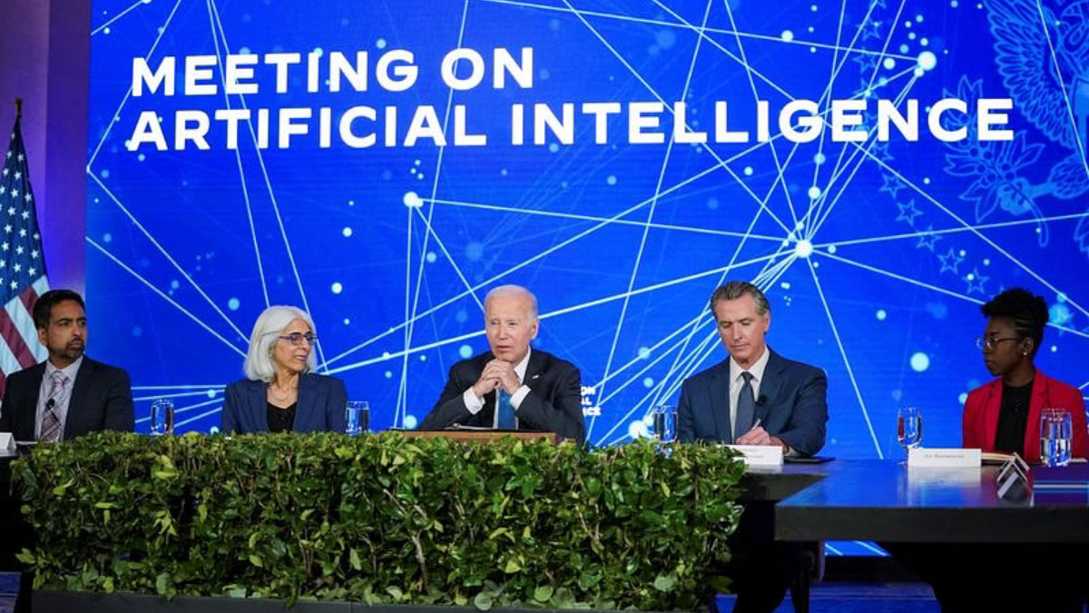 Joe Biden says risks posed by AI to security, economy need addressing 