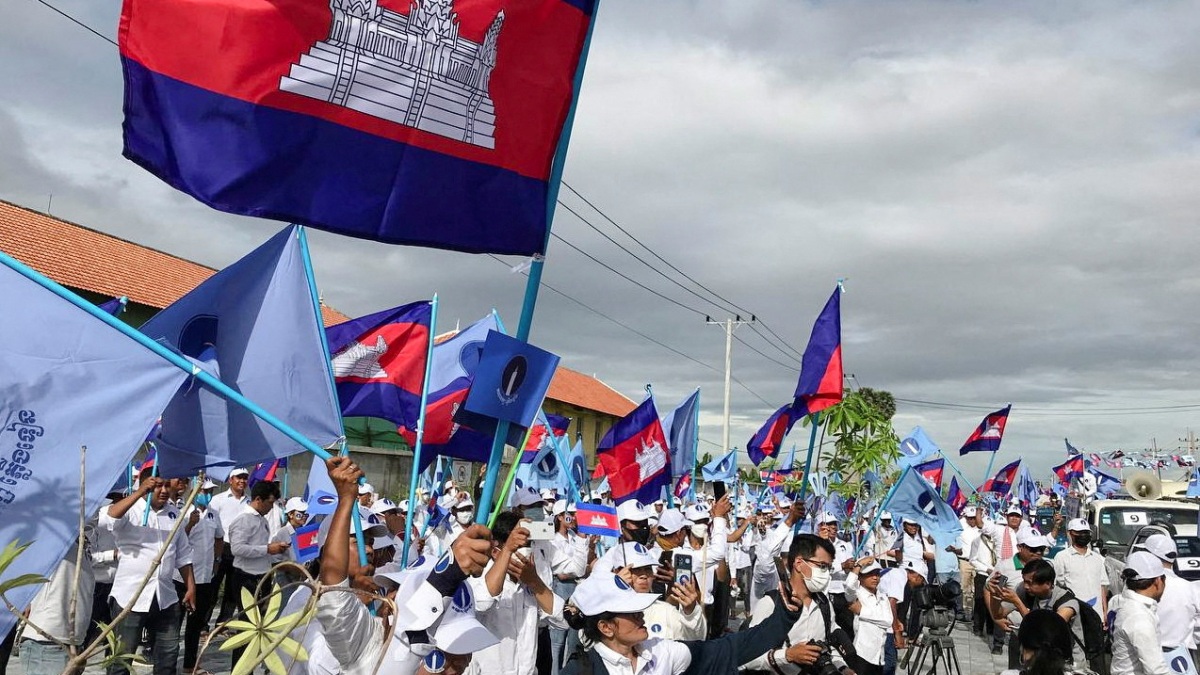 July Election in Cambodia.