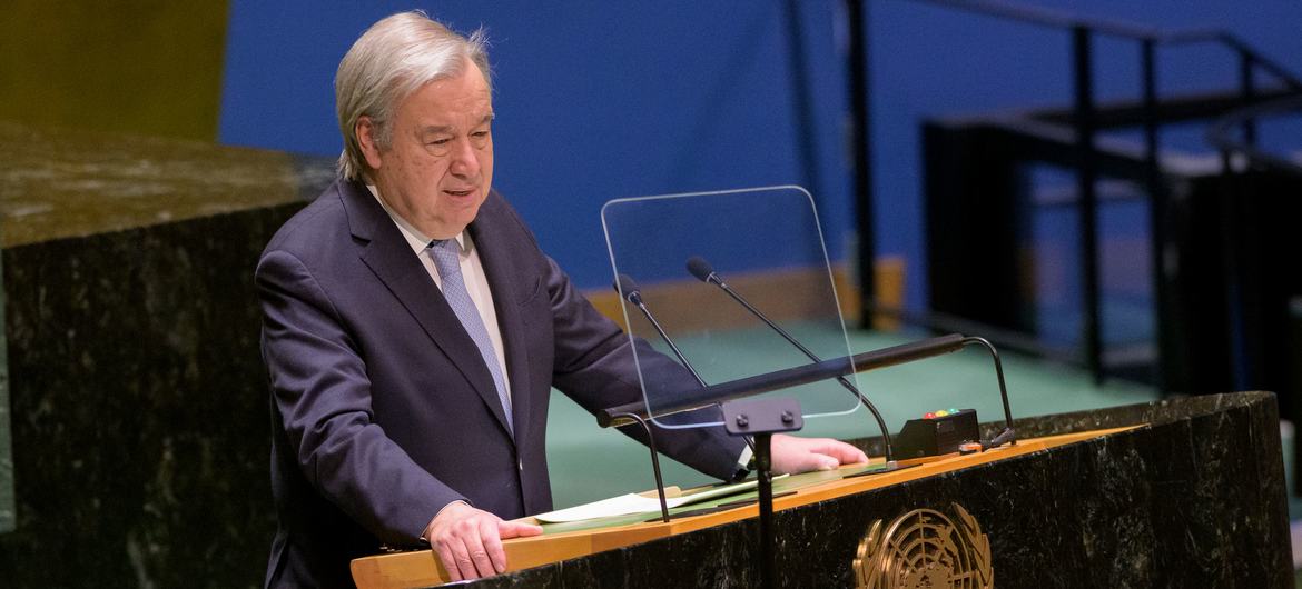 António Guterres, the U.N. secretary-general