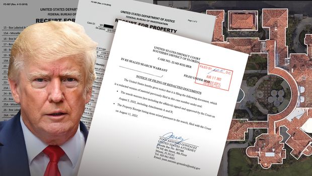 Photo of Secret Documents Piled on Trump’s Carpet - Asiana Times