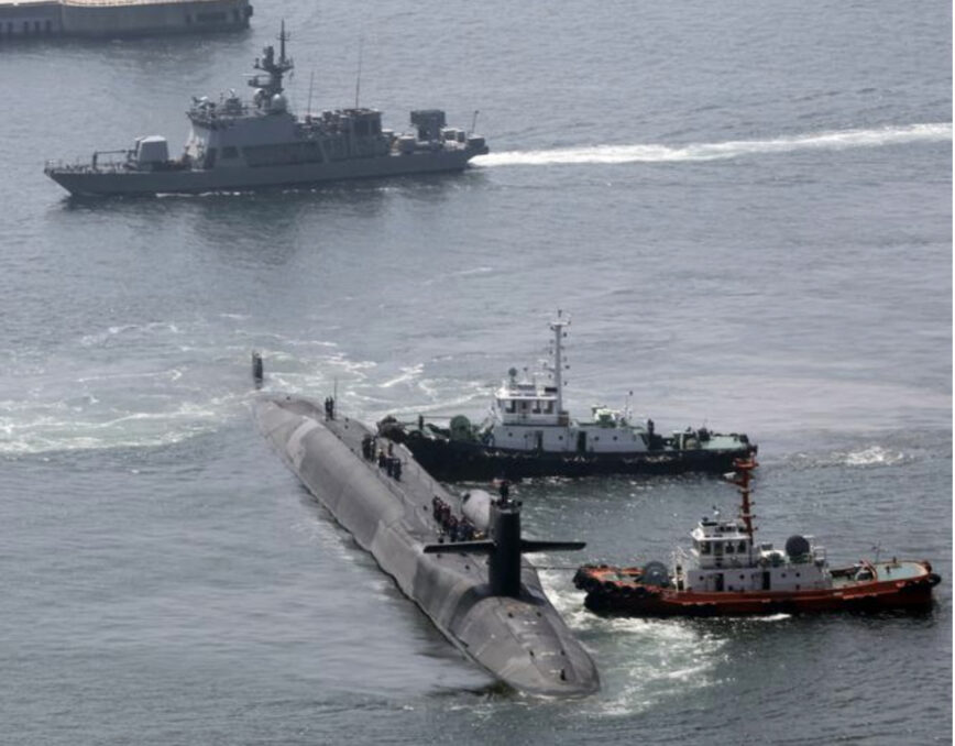 US nuclear-powered submarine approaches South Korea  - Asiana Times