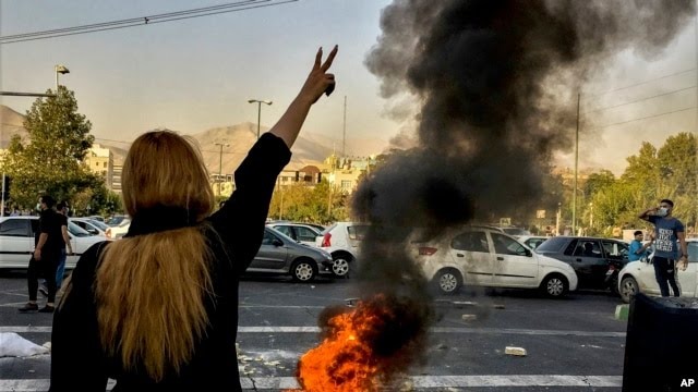 Iran Protests Still Going Strong 40 Days After Mahsa Amini's Death
