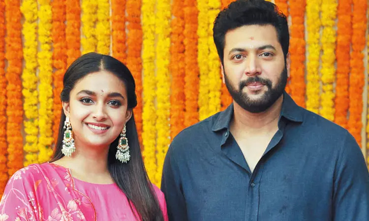 Jayam Ravi and Keerthy Suresh Siren Movie