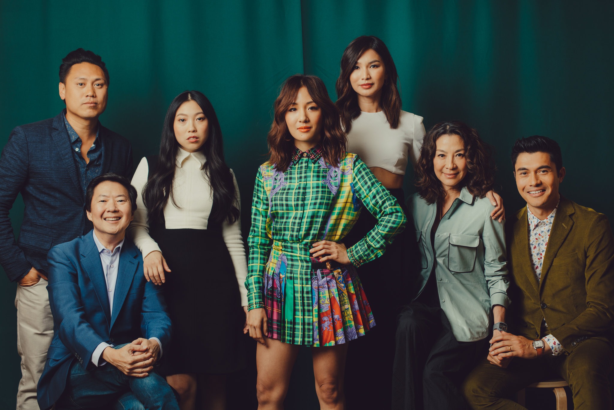 The Asian cast of Crazy Rich Asians