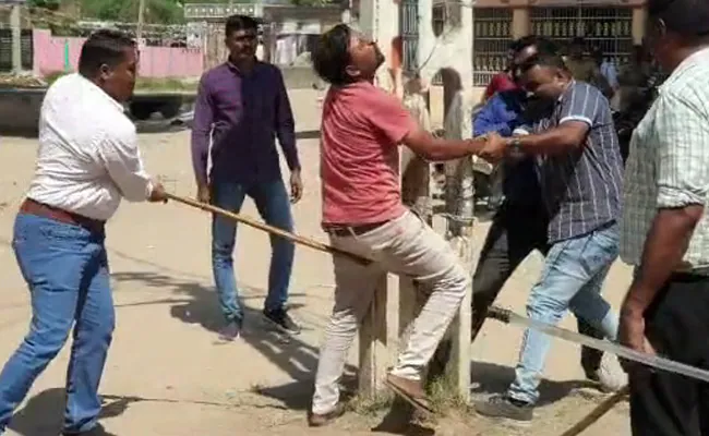 Public Flogging in a Democratic Country: A local resident from Kheda, Mohammad Sarif Traumatized by the incident
