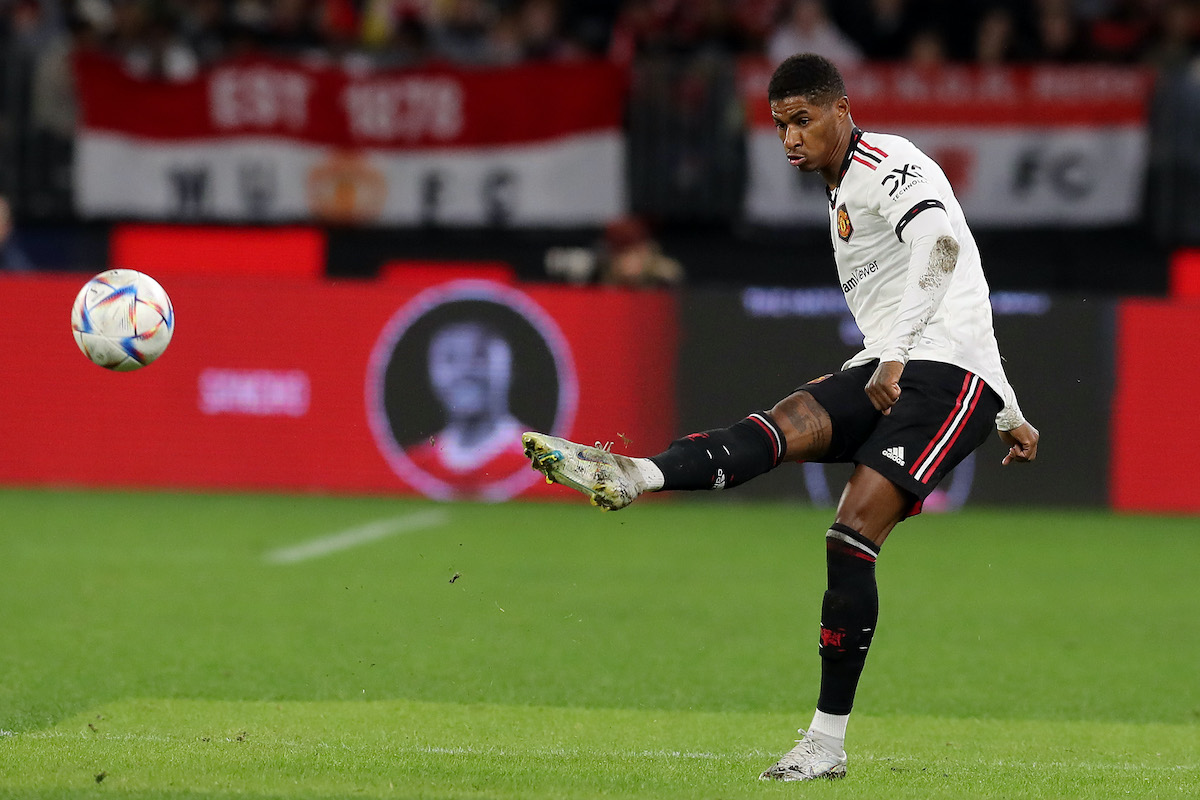 Marcus Rashford enjoying pre-season under Ten Hag