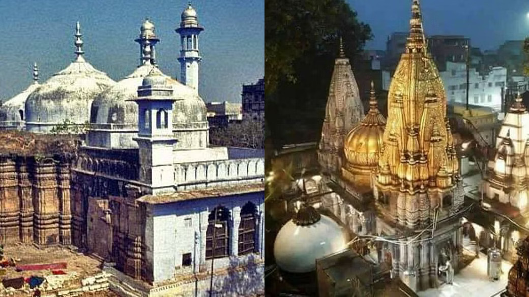 Gyanvapi and Kashi Vishwanath Dham Png.