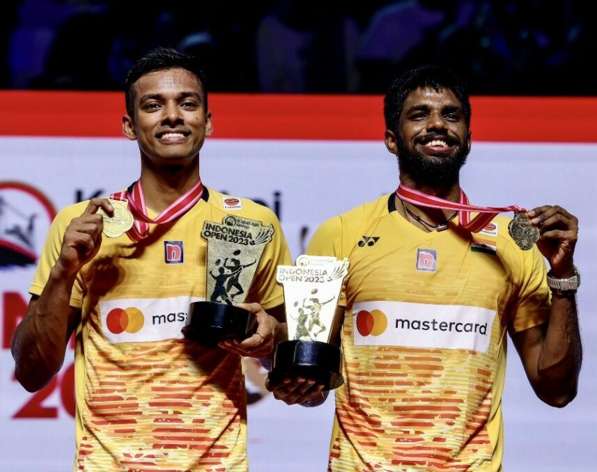 Chirag Shetty and Satwiksairaj create history in Indonesia Open - Asiana Times