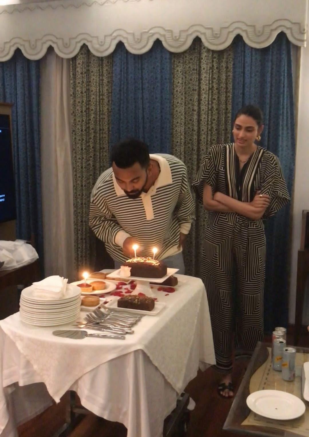 KL Rahul Celebrates 31st Birthday with his Wife Athiya Shetty - Asiana Times