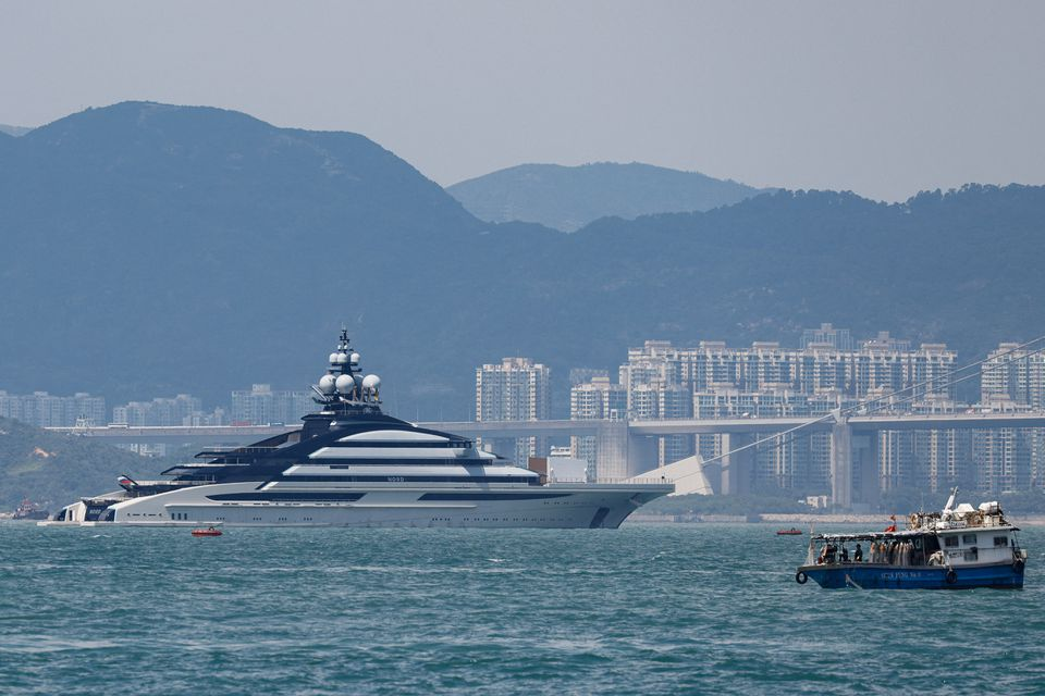 Luxury Yacht Owned by Sanctioned Russian Oligarch docked in Hong Kong  - Asiana Times