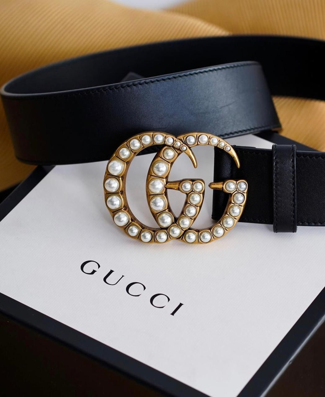 Gucci's iconic GG belt