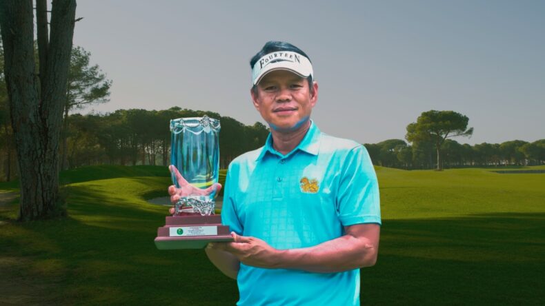 How Thammanoon Sriroj Achieved Victory in the Senior Golf Championship on the Asian Tour
